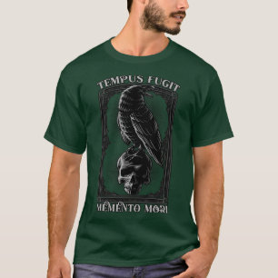 Camiseta Regalo de frases latinas Tempus Fugit Memento Mori