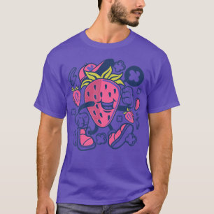 Camiseta Regalo de fresa para niños Chicas Curación de mord