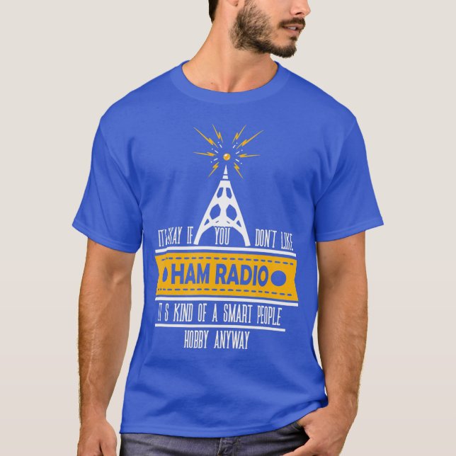 Camiseta Regalo de funny operador de radio Ham (Anverso)