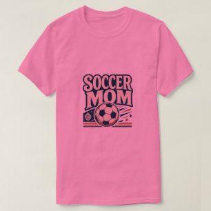 Camiseta Regalo de fútbol para mamás vintage fanáticas del