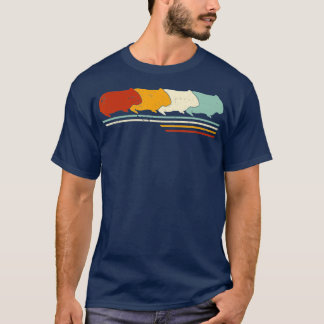Camiseta Regalo de ganadería de cerdo de Guinea retro vinta