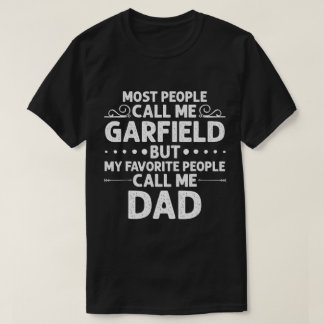 Camiseta Regalo de GARFIELD Nombre Divertido Día del Padre 
