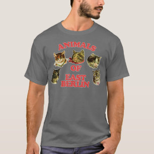 Camiseta Regalo De Gato De Estilo Retro De Animal De Berlín