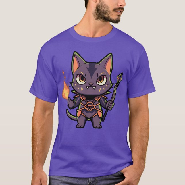 Camiseta Regalo de gato para brujos (Anverso)