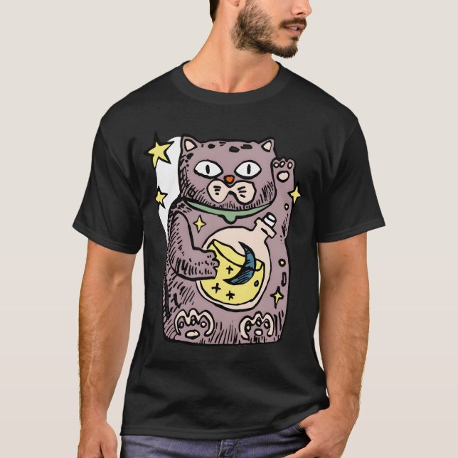 Camiseta Regalo de gato picante (Anverso)
