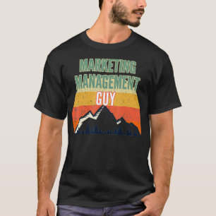 Camiseta Regalo de gestión de marketing para hombres Admini