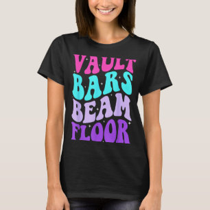 Camiseta Regalo de gimnasia de barras de bóveda de suelo de