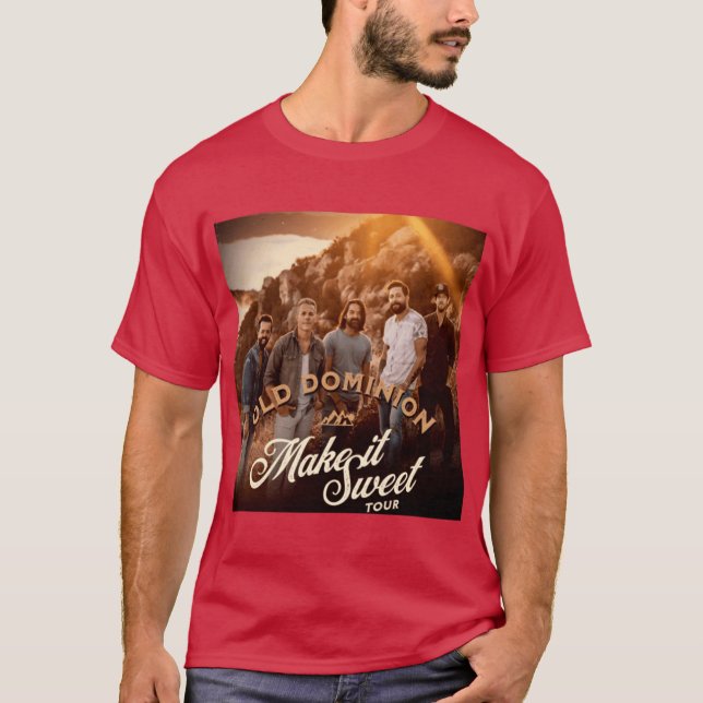 Camiseta regalo de gira make it sweet (Anverso)
