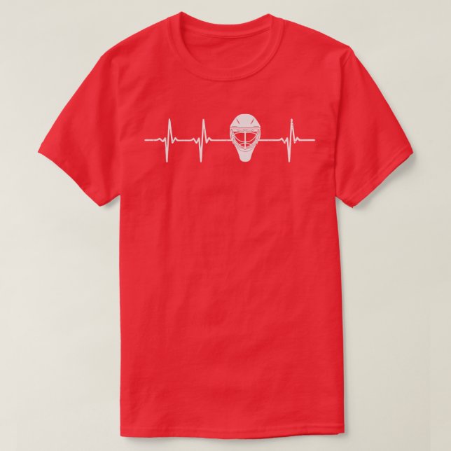 Camiseta Regalo de Goalie de hockey sobre hielo y goloso Go (Diseño del anverso)