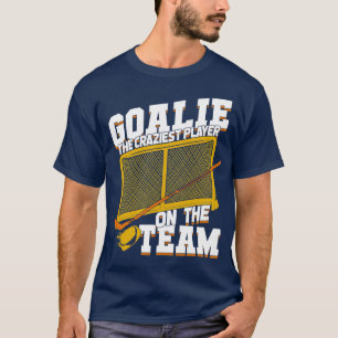 Camiseta Regalo de Goalie Netminder de hockey sobre hielo G