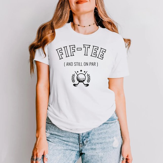 Camiseta Regalo de golf personalizado 50.º 60.º 70.º cumple (Subido por el creador)
