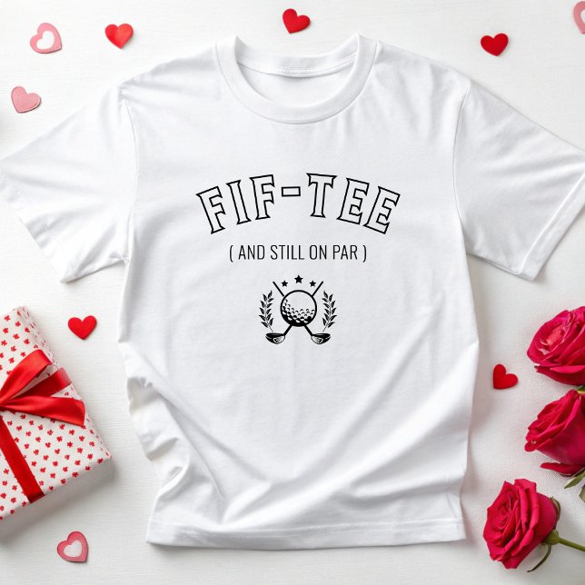 Camiseta Regalo de golf personalizado 50.º 60.º 70.º cumple (Subido por el creador)