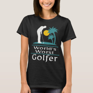 Camiseta Regalo de golf y afición de golf para los amantes