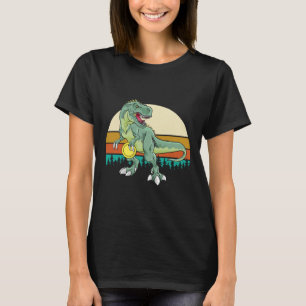 Camiseta Regalo de golfista de dinosaurio Retro Dino T Rex
