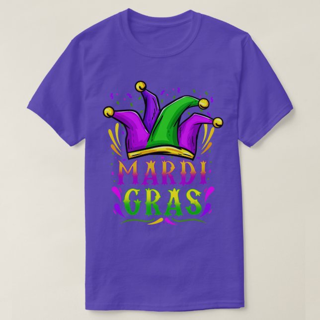Camiseta Regalo de Gorra Fiesta Mardi Gras (Diseño del anverso)