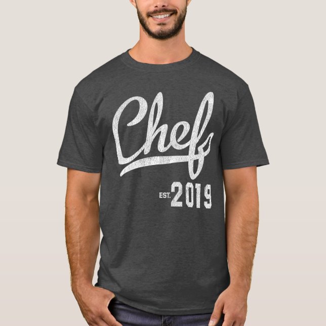 Camiseta Regalo de graduación culinaria del chef (Anverso)