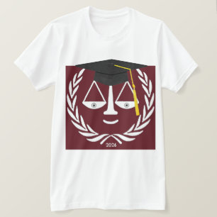 Camiseta Regalo de Graduación de Facultad de Derecho