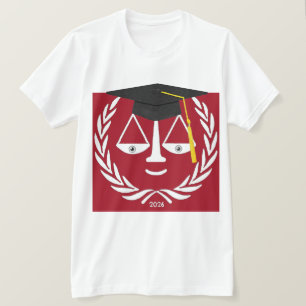 Camiseta Regalo de Graduación de Facultad de Derecho