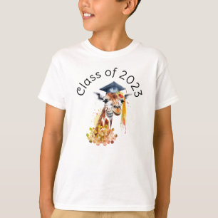 Camiseta Regalo de Graduación de Girafa Cuta