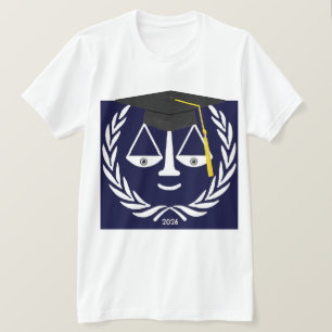 Camiseta Regalo de graduación de la facultad de derecho
