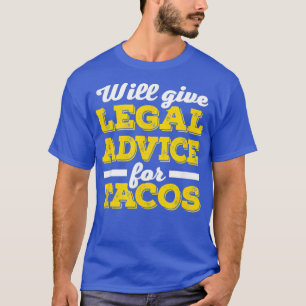 Camiseta Regalo de graduación de la facultad de derecho Tac