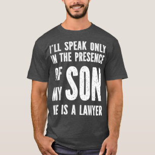 Camiseta Regalo de graduación para abogado de hombres de