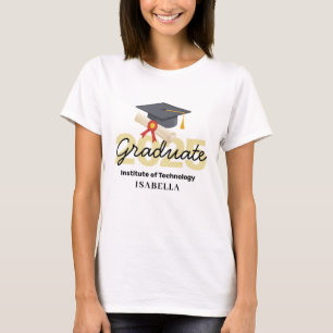 Camiseta Regalo de graduación personalizado - Clase de 2025