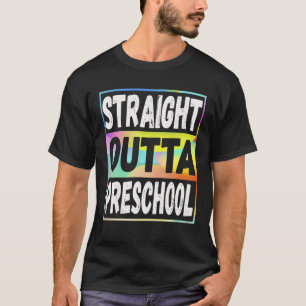 Camiseta Regalo de graduación preescolar directo colorido