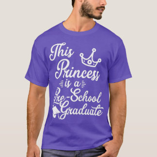 Camiseta Regalo de graduación preescolar para niños y Chica