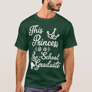 Camiseta Regalo de graduación preescolar para niños y Chica