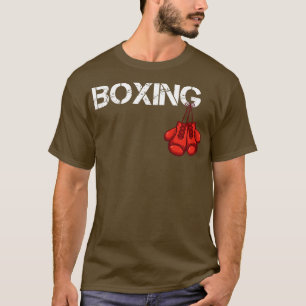 Camiseta Regalo de guantes colgantes de boxeo