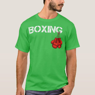 Camiseta Regalo de guantes colgantes de boxeo