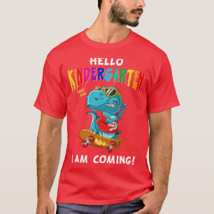 Camiseta Regalo de guardería Dinosaur TRex Niño Skater Dino
