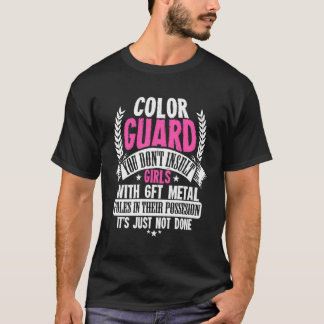Camiseta Regalo De Guardia De Color Para Un Colorguard