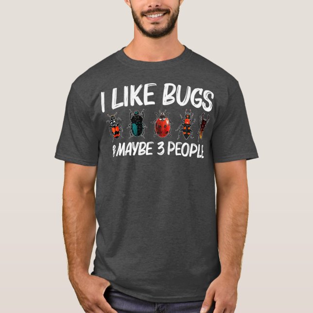 Camiseta Regalo de Guay Bug para hombres mujeres cazadoras  (Anverso)