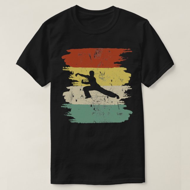 Camiseta Regalo de Guay de artes marciales retro tai chi (Diseño del anverso)