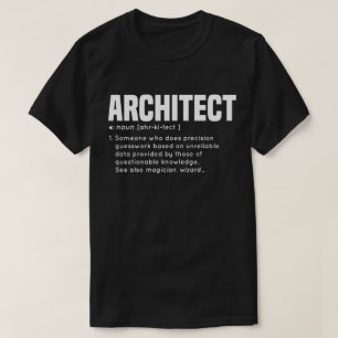 Camiseta Regalo de Guay de la definición del ARQUITECTO