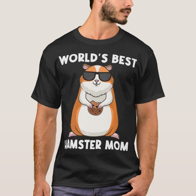 Camiseta Regalo de Guay Hamster para mujeres madre siria en (Anverso)