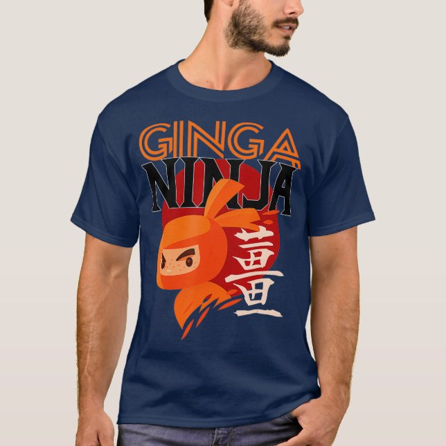 Camiseta Regalo de Guay Redhead Ginga Ninja (Anverso)
