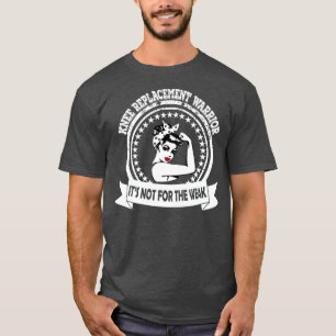 Camiseta Regalo de guerrero de reemplazo de rodilla para la