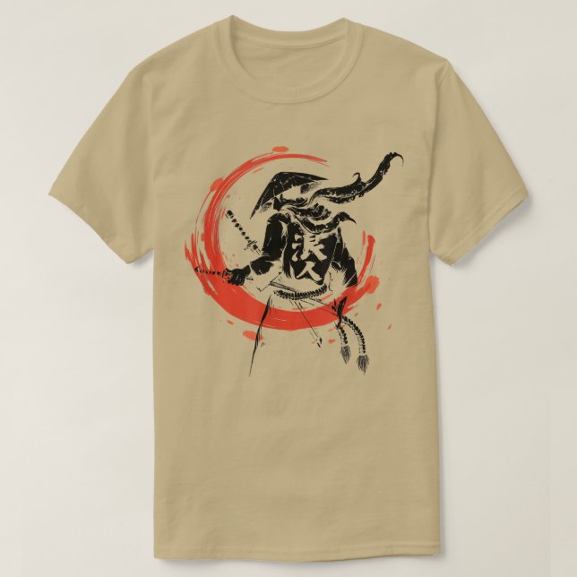 Camiseta Regalo de Guerrero Ronin Samurai para hombres (Diseño del anverso)
