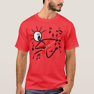 Camiseta regalo de guitarrista de Wild Rock