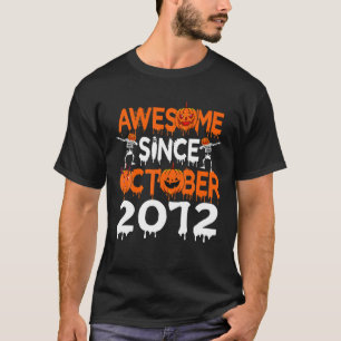Camiseta Regalo de Halloween Skeleton Dabbing Octubre 2012