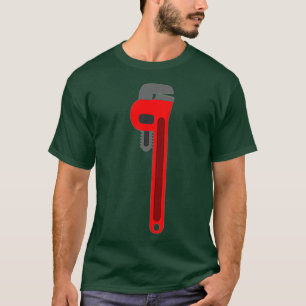 Camiseta Regalo de herramienta de fontanería Llave de tuber