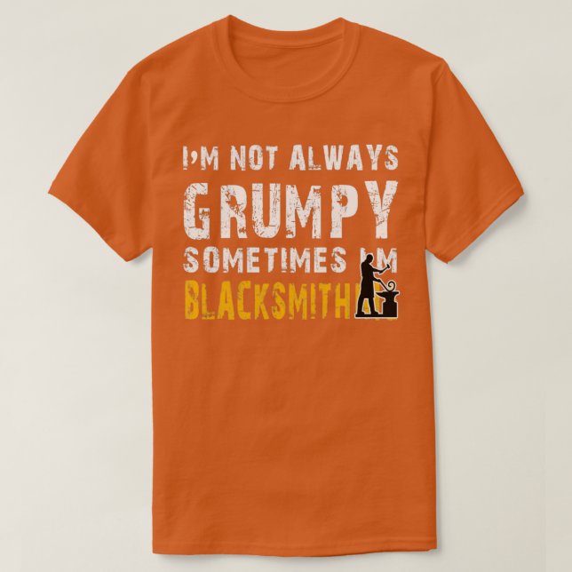 Camiseta Regalo De Herrero Regalo De Herrería Para Herrero (Diseño del anverso)