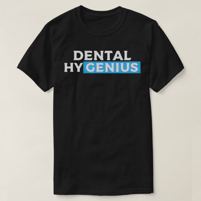 Camiseta Regalo De Higiene Dental Para La Hía Dental Dentis (Diseño del anverso)