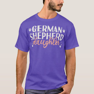 Camiseta Regalo de hija de pastor alemán