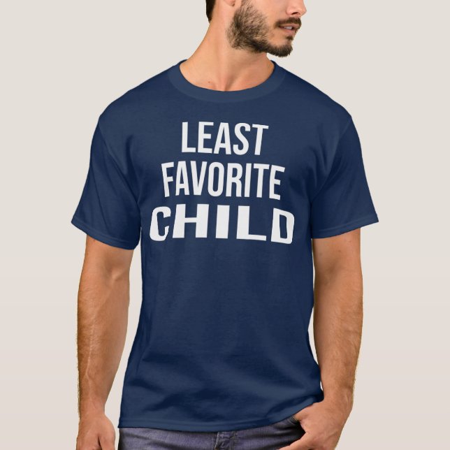 Camiseta Regalo de hijo favorito de mamá y papá (Anverso)