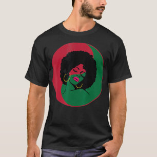 Camiseta Regalo de historia negra para mujeres afroamerican