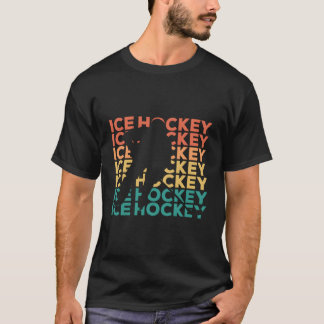 Camiseta Regalo De Hockey Sobre Hielo Retro Vintage Para Ju
